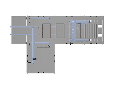 TV 완제품 포장 설비2